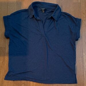 Banana Republic linen blend top